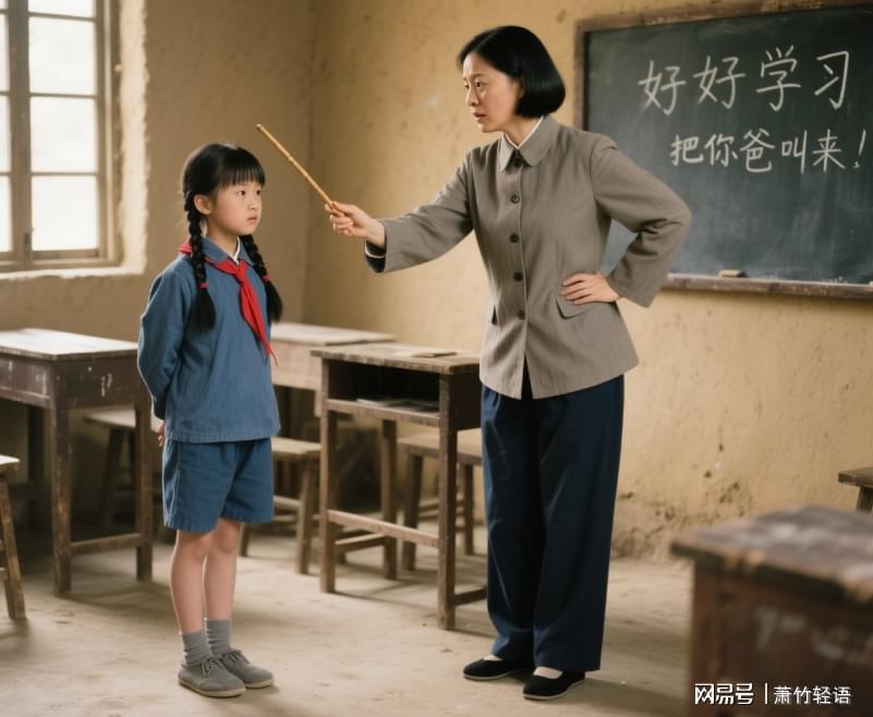 1949年李讷在课堂上指出老师错误，老师恼羞成怒：把你爸爸叫来